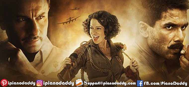 Rangoon (2017) All Song Piano Notes, Music Sheet - Piano Mint